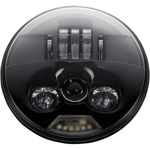 PartzBiz HD: -Custom Dynamics PB-7-B True Black ProBEAM 7" LED Headlight Headlamp Harley PartzBiz HD: -Custom Dynamics PB-7-B True Black ProBEAM 7" LED Headlight Headlamp Harley
