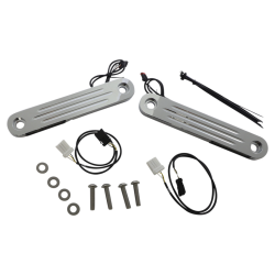 PartzBiz HD PB-DS2-13-C - Custom Dynamics ProBeam Chrome Flush Dynamic Strips Turn Signal FLH 97-13 PB-DS-13-CRM PartzBiz HD PB-DS2-13-C - Custom Dynamics ProBeam Chrome Flush Dynamic Strips Turn Signal FLH 97-13 PB-DS-13-CRM