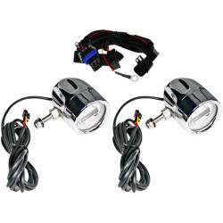 PartzBiz HD PB-FOG-IND-C - Custom Dynamics ProBeam Chrome LED Halo Fog Lamps Indian Cruiser 14-19 CD-PB-FOG-IND-C 2001-2206 20012206 FLTCU FLHX FLHR FLTR FLHT FLTRX electra road street glide ultra light PartzBiz HD PB-FOG-IND-C - Custom Dynamics ProBeam Chrome LED Halo Fog Lamps Indian Cruiser 14-19 CD-PB-FOG-IND-C 2001-2206 20012206 FLTCU FLHX FLHR FLTR FLHT FLTRX electra road street glide ultra light