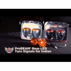 PartzBiz HD PB-IND-RTS-R-B - Custom Dynamics ProBeam Black Red LED Front Turn Signals 14-19 Indian springfield roadmaster chief chieftain 2020-1745 20201745 PartzBiz HD PB-IND-RTS-R-B - Custom Dynamics ProBeam Black Red LED Front Turn Signals 14-19 Indian springfield roadmaster chief chieftain 2020-1745 20201745