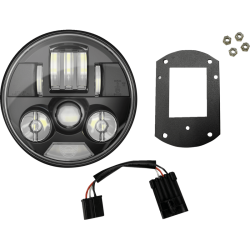 PartzBiz HD PB-LRST-B - CD ProBeam 5.75" Low Rider ST Black Headlight Kit for Harley 22-23 Low Rider | PB-LRST-B PartzBiz HD PB-LRST-B - CD ProBeam 5.75" Low Rider ST Black Headlight Kit for Harley 22-23 Low Rider | PB-LRST-B