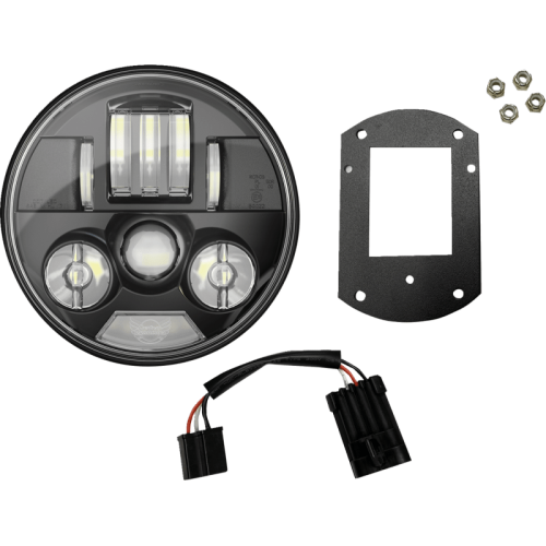 PartzBiz HD: -CD ProBeam 5.75" Low Rider ST Black Headlight Kit for Harley 22-23 Low Rider | PB-LRST-B PartzBiz HD: -CD ProBeam 5.75" Low Rider ST Black Headlight Kit for Harley 22-23 Low Rider | PB-LRST-B