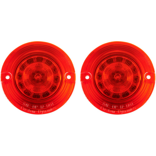 PartzBiz HD: -Custom Dynamics PB-R-1156-T สัญญาณไฟเลี้ยวด้านหลังสีแดงแทรกฝาแบน Harley 2020-1689 20201689 PartzBiz HD: -Custom Dynamics PB-R-1156-T สัญญาณไฟเลี้ยวด้านหลังสีแดงแทรกฝาแบน Harley 2020-1689 20201689