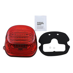 PartzBiz HD PB-TL-LPBW-R - Custom Dynamics ProBeam Low Profile LED Red Taillight Bottom Window Harley 99-20 PartzBiz HD PB-TL-LPBW-R - Custom Dynamics ProBeam Low Profile LED Red Taillight Bottom Window Harley 99-20