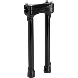 PartzBiz HD PU0602-0763 - BILTWELL Murdock Risers Black 12” Motorcycle Harley Custom Dyna Club Bike PartzBiz HD PU0602-0763 - BILTWELL Murdock Risers Black 12” Motorcycle Harley Custom Dyna Club Bike