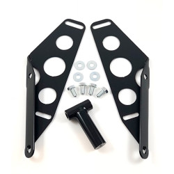 PartzBiz HD QFB1849 - Bungking 49mm Quarter Fairing Windshield Bracket Quick Release 18 M8 Low Rider Street Bob PartzBiz HD QFB1849 - Bungking 49mm Quarter Fairing Windshield Bracket Quick Release 18 M8 Low Rider Street Bob