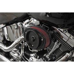 PartzBiz HD RK-3942 - K&N RK-Series Air Intake Cleaner System Black Billet OE Harley Softail 13-15 PartzBiz HD RK-3942 - K&N RK-Series Air Intake Cleaner System Black Billet OE Harley Softail 13-15