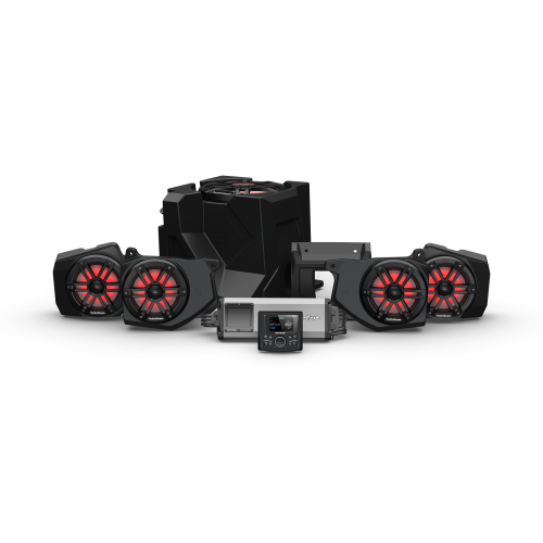 PartzBiz HD: 3485766-Rockford Stage 4 Audio Speakers System Plug-n-Play BT Polaris Ranger 18-22 PartzBiz HD: 3485766-Rockford Stage 4 Audio Speakers System Plug-n-Play BT Polaris Ranger 18-22
