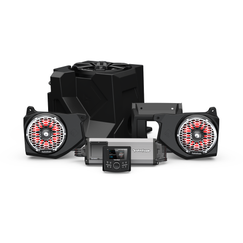PartzBiz HD: 3485768-Rockford Stage 5 Audio Speakers System Plug-n-Play BT Polaris Ranger 18-22
