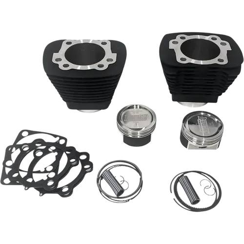 PartzBiz HD: 3490115-ชุดกระบอกสูบ Revolution Bolt-On Big Bore 1250 Domed Black Harley XL 91-20 PartzBiz HD: 3490115-ชุดกระบอกสูบ Revolution Bolt-On Big Bore 1250 Domed Black Harley XL 91-20