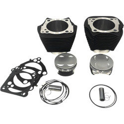 PartzBiz HD RP201-616W - Revolution Big Bore Monster Cylinder Kit 143” Black Contrast NSC Harley M8 17+ PartzBiz HD RP201-616W - Revolution Big Bore Monster Cylinder Kit 143” Black Contrast NSC Harley M8 17+