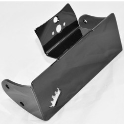 PartzBiz HD SCRAPED06 - Bung King Dyna Fender Scrape Plate For Harley Davidson