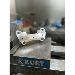 PartzBiz HD SRC-1.25 - Paul Yaffe Bagger Nation Super Riser Clamp One 1 Piece Harley 15-2020 1.25” FLTR