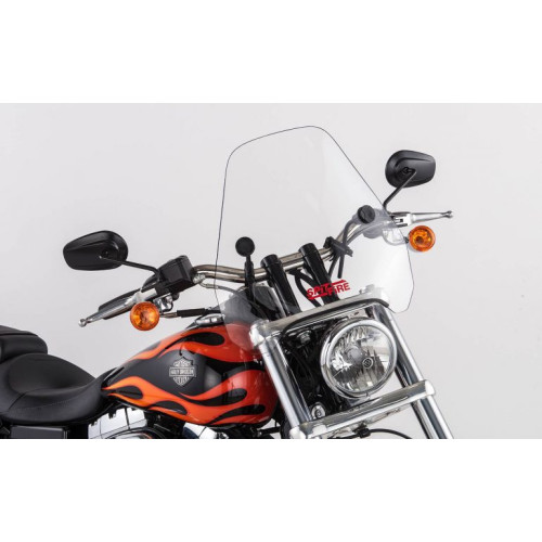 PartzBiz HD: 3471701-Slip Streamer 10” Tinted Lucite Replacement Windshield Harley 18+ Softail FLSB PartzBiz HD: 3471701-Slip Streamer 10” Tinted Lucite Replacement Windshield Harley 18+ Softail FLSB