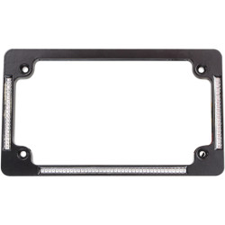 PartzBiz HD TF04-B - Custom Dynamics TF04-B Black All-In-One LED Flat License Plate Frame Universal 2030-0767 20300767 Harley Metric Honda Yamaha Kawasaki Triumph Victory PartzBiz HD TF04-B - Custom Dynamics TF04-B Black All-In-One LED Flat License Plate Frame Universal 2030-0767 20300767 Harley Metric Honda Yamaha Kawasaki Triumph Victory