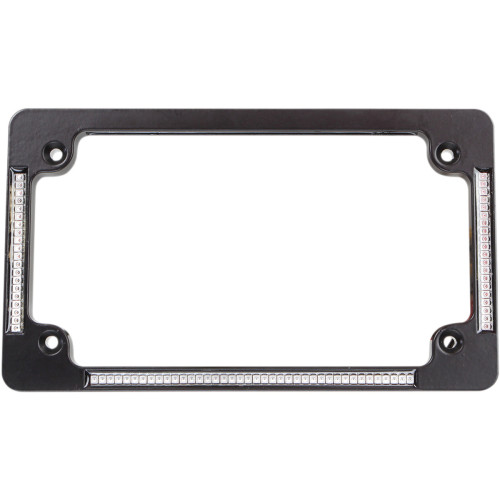 PartzBiz HD: -Custom Dynamics TF04-B Black All-In-One LED Flat License Plate Frame Universal 2030-0767 20300767 Harley Metric Honda Yamaha Kawasaki Triumph Victory PartzBiz HD: -Custom Dynamics TF04-B Black All-In-One LED Flat License Plate Frame Universal 2030-0767 20300767 Harley Metric Honda Yamaha Kawasaki Triumph Victory