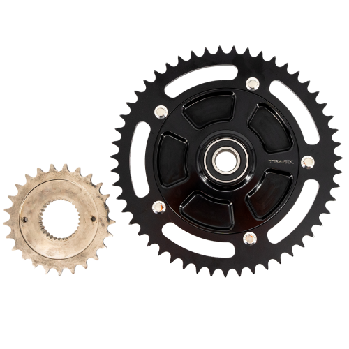 PartzBiz HD: 3479552-Trask 530 Chain Rear 54T Sprocket Conversion Kit Cush Drive Harley 09-20 Touring PartzBiz HD: 3479552-Trask 530 Chain Rear 54T Sprocket Conversion Kit Cush Drive Harley 09-20 Touring
