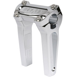 PartzBiz HD TSC-6000-3 - Thrashin’ OG Risers 6” Chrome Aluminum Pair Top Clamp 1” Harley Softail 18-21 PartzBiz HD TSC-6000-3 - Thrashin’ OG Risers 6” Chrome Aluminum Pair Top Clamp 1” Harley Softail 18-21