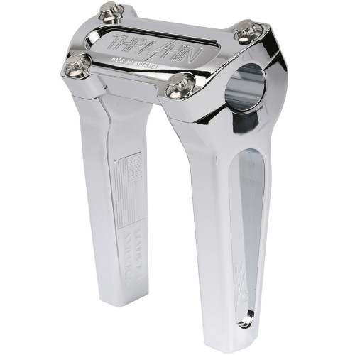 PartzBiz HD: 3492554-Thrashin’ OG Risers 6” Chrome Aluminum Pair Top Clamp 1” Harley Softail 18-21 PartzBiz HD: 3492554-Thrashin’ OG Risers 6” Chrome Aluminum Pair Top Clamp 1” Harley Softail 18-21