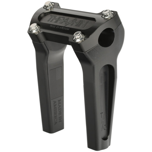 PartzBiz HD: 3492468-Thrashin’ OG Risers 6” Black Gauge Cut Pair Top Clamp 1” Harley Softail 18-21 PartzBiz HD: 3492468-Thrashin’ OG Risers 6” Black Gauge Cut Pair Top Clamp 1” Harley Softail 18-21