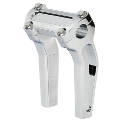 PartzBiz HD TSC-6500-3 - Thrashin’ OG Risers 6.5” Chrome Gauge Cut Pair Top Clamp 1” Harley Softail 18-21 PartzBiz HD TSC-6500-3 - Thrashin’ OG Risers 6.5” Chrome Gauge Cut Pair Top Clamp 1” Harley Softail 18-21