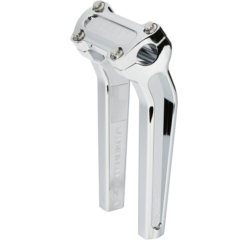 PartzBiz HD: 3492517-Thrashin’ OG Risers 9.5” Chrome Aluminum Pair Top Clamp 1” Harley Softail 18-21 PartzBiz HD: 3492517-Thrashin’ OG Risers 9.5” Chrome Aluminum Pair Top Clamp 1” Harley Softail 18-21