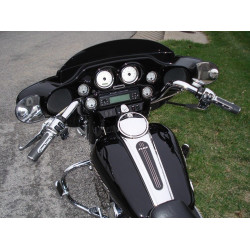 PartzBiz HD WO575 - 1 1/4” Wild One 1 Chubby Fat Mini Apes 8” Bagger Bars Touring Handlebars Harley
