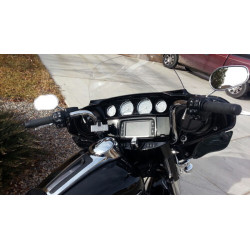 PartzBiz HD WO578 - 1 1/4” Wild One 1 Chubby Fat 10” Bagger Bars Mini Apes Touring Handlebars Harley