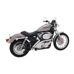 PartzBiz HD XL4-FF12CL - Chrome Bassani Radial Sweepers Full Exhaust Pipe System 04-2013 Harley Sportster PartzBiz HD XL4-FF12CL - Chrome Bassani Radial Sweepers Full Exhaust Pipe System 04-2013 Harley Sportster