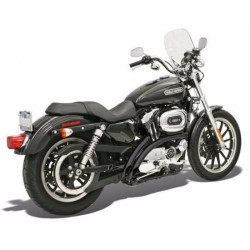 PartzBiz HD XL4-FF12CLB - Bassani Black Radial Sweepers Full Exhaust Pipe System 04-2013 Harley Sportster PartzBiz HD XL4-FF12CLB - Bassani Black Radial Sweepers Full Exhaust Pipe System 04-2013 Harley Sportster