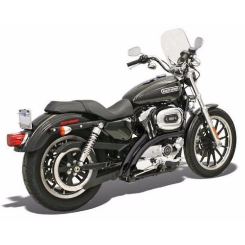 PartzBiz HD: 3445367-Bassani Black Radial Sweepers Full Exhaust Pipe System 04-2013 Harley Sportster PartzBiz HD: 3445367-Bassani Black Radial Sweepers Full Exhaust Pipe System 04-2013 Harley Sportster
