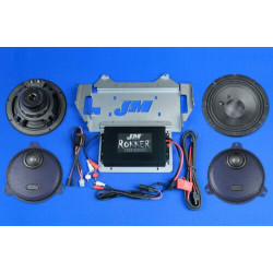 PartzBiz HD XXRK-400SP2-14SG - J&M Corp Rokker XXR Extreme 400w 2-Speaker Amplifier Installation Kit 14-20 FLHX PartzBiz HD XXRK-400SP2-14SG - J&M Corp Rokker XXR Extreme 400w 2-Speaker Amplifier Installation Kit 14-20 FLHX