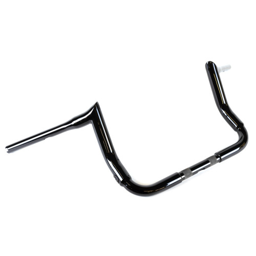 PartzBiz HD: 3487139-Factory 47 10” Black Assault Handlebars 1.5” Harley Touring Street Electra Glide