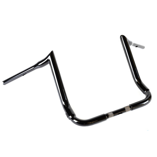 PartzBiz HD: 3487123-Factory 47 14” Black Assault Handlebars 1.5” Harley Touring Street Electra Glide