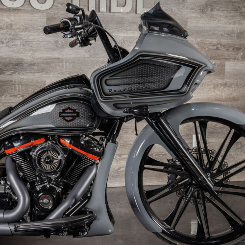 PartzBiz HD: 3487325-Factory 47 Signature Ape Hanger Handlebars 12” 1-1/4” Black Harley FLTR 15-22 PartzBiz HD: 3487325-Factory 47 Signature Ape Hanger Handlebars 12” 1-1/4” Black Harley FLTR 15-22