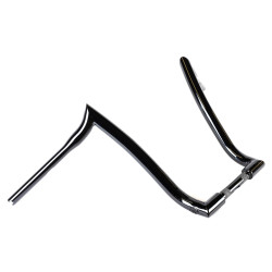 PartzBiz HD hb1905016b - Factory 47 Nomad Ape Hanger Handlebars 1.5 16” Gloss Black Harley Softail PartzBiz HD hb1905016b - Factory 47 Nomad Ape Hanger Handlebars 1.5 16” Gloss Black Harley Softail