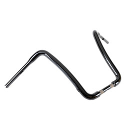PartzBiz HD hb3005016b - Factory 47 แฮนด์ Vicla Ape Hanger 16‚” 1-1/2‚” Harley Softail FLHR สีดำ