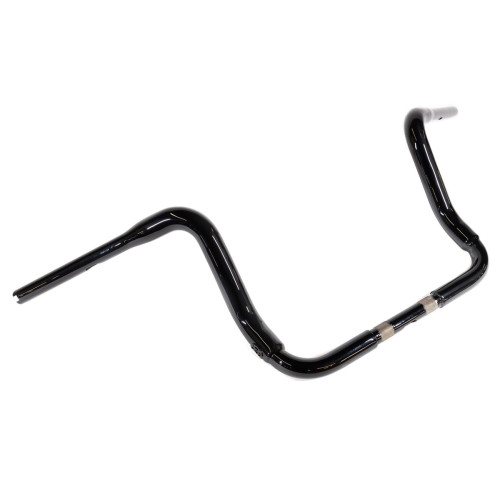 PartzBiz HD: 3487235-Factory 47 GT Ape Hanger Handlebars 12” 1-1/4” Black Harley Street Electra Glide