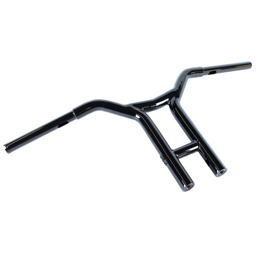 PartzBiz HD: 3487190-Factory 47 Cali Bar T Handlebars 12” 1-1/4” Gloss Black Harley Softail Dyna PartzBiz HD: 3487190-Factory 47 Cali Bar T Handlebars 12” 1-1/4” Gloss Black Harley Softail Dyna