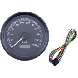 PartzBiz HD 2210-0503 - 3 3/8 สีดำเครื่องวัดความเร็วแบบตั้งโปรแกรมอิเล็กทรอนิกส์ 220 kmh OEM 67041-98B PartzBiz HD 2210-0503 - 3 3/8 สีดำเครื่องวัดความเร็วแบบตั้งโปรแกรมอิเล็กทรอนิกส์ 220 kmh OEM 67041-98B