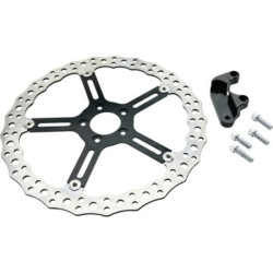 PartzBiz HD 300-042 - Arlen Ness 15‚” Jagged โรเตอร์เบรกใหญ่หน้าขวา Harley Softail 18+ FXLR FLSB PartzBiz HD 300-042 - Arlen Ness 15‚” Jagged โรเตอร์เบรกใหญ่หน้าขวา Harley Softail 18+ FXLR FLSB