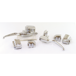 PartzBiz HD 44748 - HANDLEBAR CONTROL KIT TOURING 2007/2013 WITH RADIO & CRUISE CONTROL - CHROME PartzBiz HD 44748 - HANDLEBAR CONTROL KIT TOURING 2007/2013 WITH RADIO & CRUISE CONTROL - CHROME