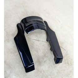 PartzBiz HD FenderExtBBP/OB - Advanblack Stretched Rear Fender Extension Big Blue Pearl Harley Touring 2009+