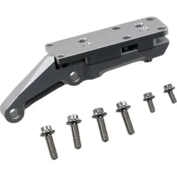PartzBiz HD 49HDBM-1 - Alloy Art OEM Caliper Mounts Ambidextrous Clear Anodized Harley Softail Touring PartzBiz HD 49HDBM-1 - Alloy Art OEM Caliper Mounts Ambidextrous Clear Anodized Harley Softail Touring