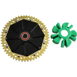 PartzBiz HD G2CC51-12 - 51 Tooth Gold Anodized Cush Drive Chain Conversion Sprocket Harley Touring 09+ PartzBiz HD G2CC51-12 - 51 Tooth Gold Anodized Cush Drive Chain Conversion Sprocket Harley Touring 09+