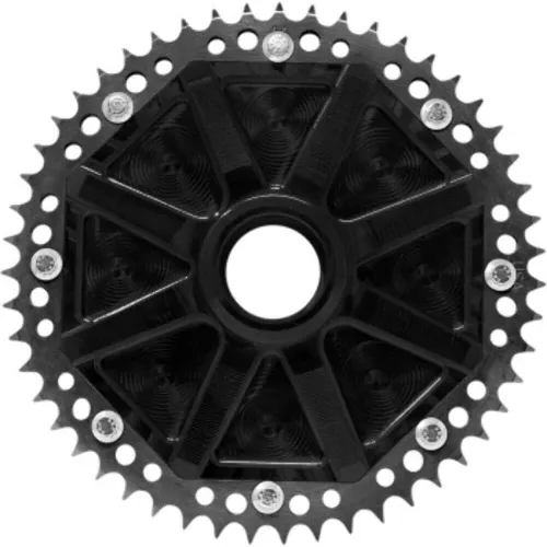 PartzBiz HD: 3475398-Alloy 53 Tooth Universal Black Cush Drive Chain Conversion System Harley Touring PartzBiz HD: 3475398-Alloy 53 Tooth Universal Black Cush Drive Chain Conversion System Harley Touring