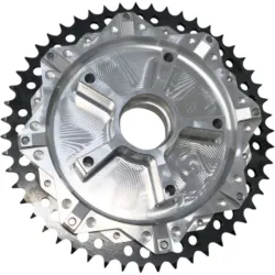 PartzBiz HD G2CC51-31 - Alloy Art 51 Tooth Black Cush Drive Chain Conversion Sprocket Harley Touring 09+ PartzBiz HD G2CC51-31 - Alloy Art 51 Tooth Black Cush Drive Chain Conversion Sprocket Harley Touring 09+