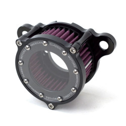PartzBiz HD SAF001 - ชุดกรองอากาศ Billet สีดำ ไส้กรองไอดี Harley Sportster XL Stage 1 High Flow PartzBiz HD SAF001 - ชุดกรองอากาศ Billet สีดำ ไส้กรองไอดี Harley Sportster XL Stage 1 High Flow