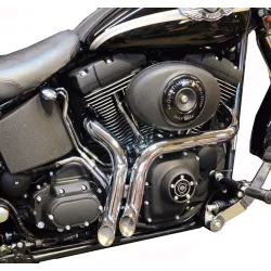 PartzBiz HD HD001C - Chrome 1 3/4‚” LAF LAF Porkers Exhaust Drag ท่อสั้น Harley Softail 86-2017 PartzBiz HD HD001C - Chrome 1 3/4‚” LAF LAF Porkers Exhaust Drag ท่อสั้น Harley Softail 86-2017