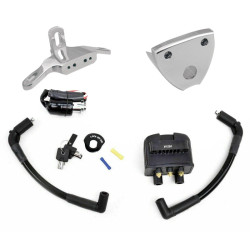 PartzBiz HD ACMCOILPKG - Single Fire Ignition Coil Plug Wires Switch Motor Mount Kit Chrome Harley Evo PartzBiz HD ACMCOILPKG - Single Fire Ignition Coil Plug Wires Switch Motor Mount Kit Chrome Harley Evo
